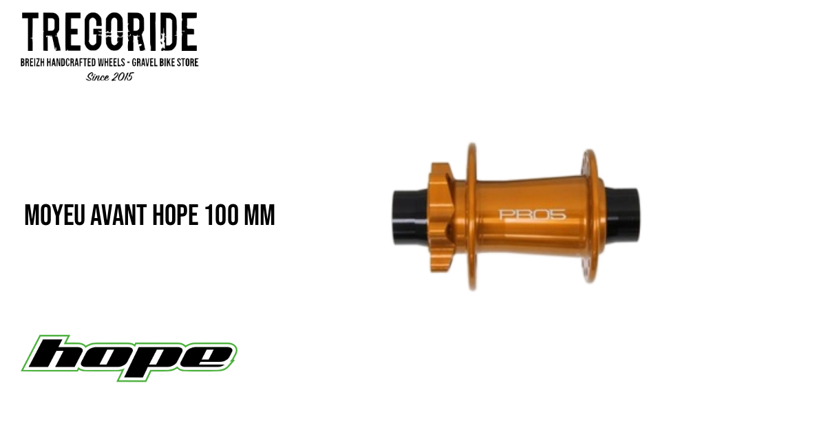 Moyeu Avant Hope Pro 5 Bleu 28 Trous - 110x12 Mm - Neuf Jamais Monté - Pour Route, Gravel, CX