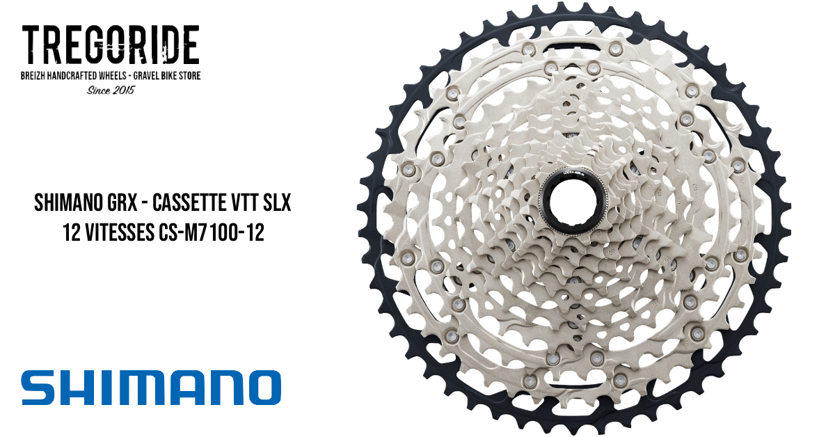 SHIMANO GRX Cassette VTT SLX 12 vitesses CS-M7100-12 TREGORIDE