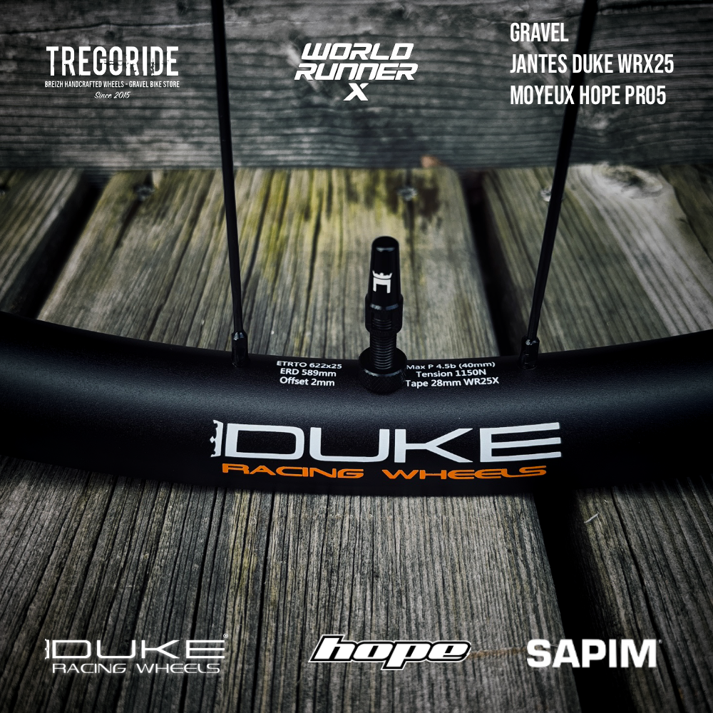 DUKE WR25 ou WRX25 | HOPE PRO5