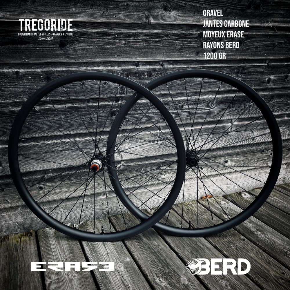 ROUES CARBONE 24 HOOKLESS | ERASE | BERD