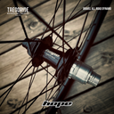 ROUES CARBONE 25 HOOKLESS | SON28 | HOPE PRO5