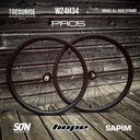ROUES CARBONE 25 HOOKLESS | SON28 | HOPE PRO5