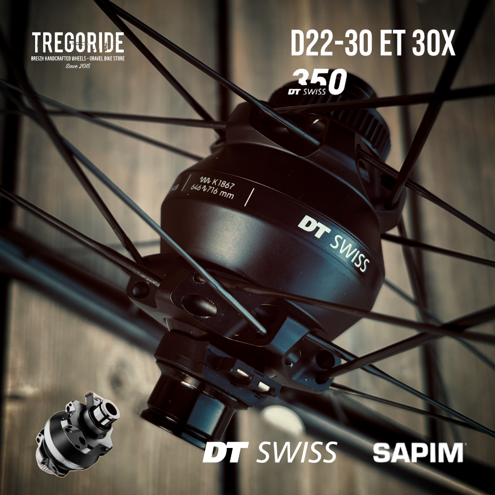 ROUES CARBONE 22 CLINCHER | DT350 Dynamo | DT350 SP24
