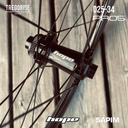 ROUES CARBONE 25 HOOKLESS | HOPE PRO5 SP24 CL