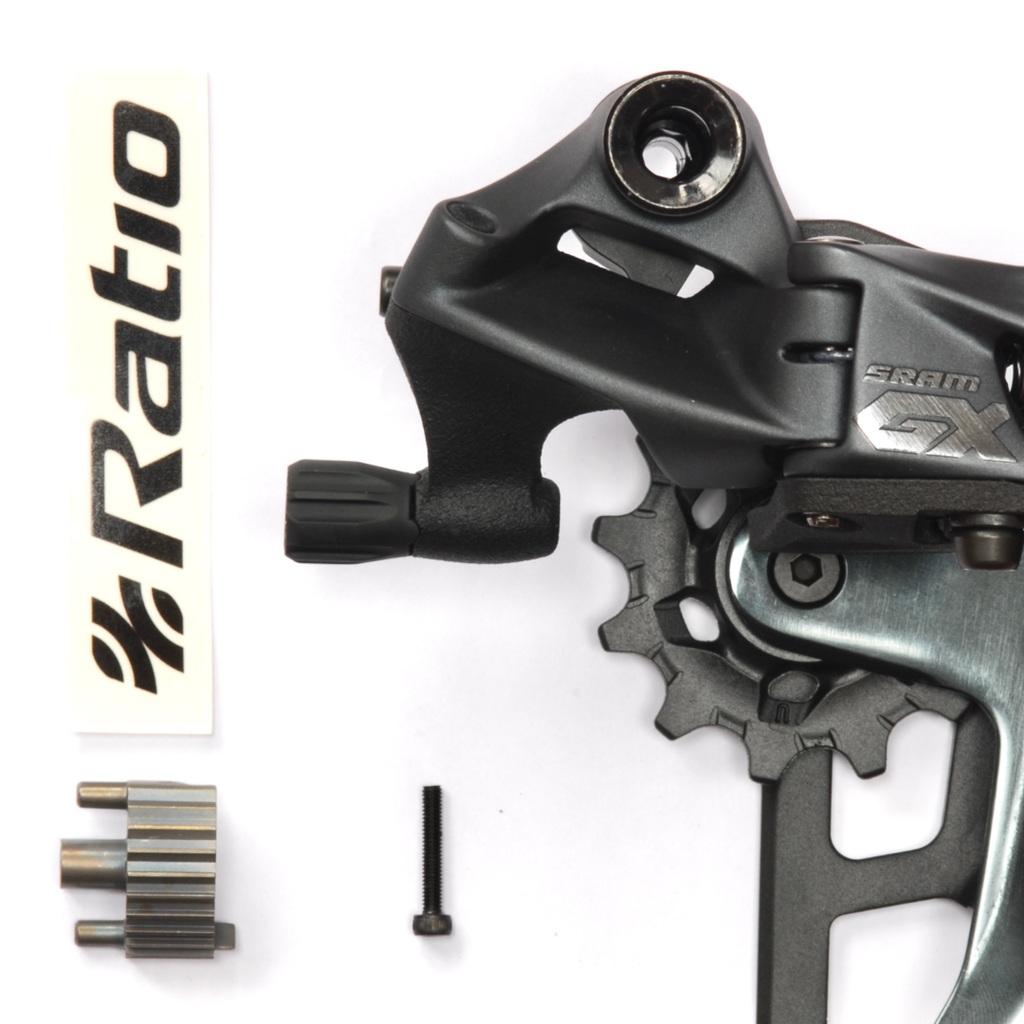 Dérailleur arrière RATIO 1×12 Wide Upgrade Kit + Rear Exit SRAM GX Derailleur