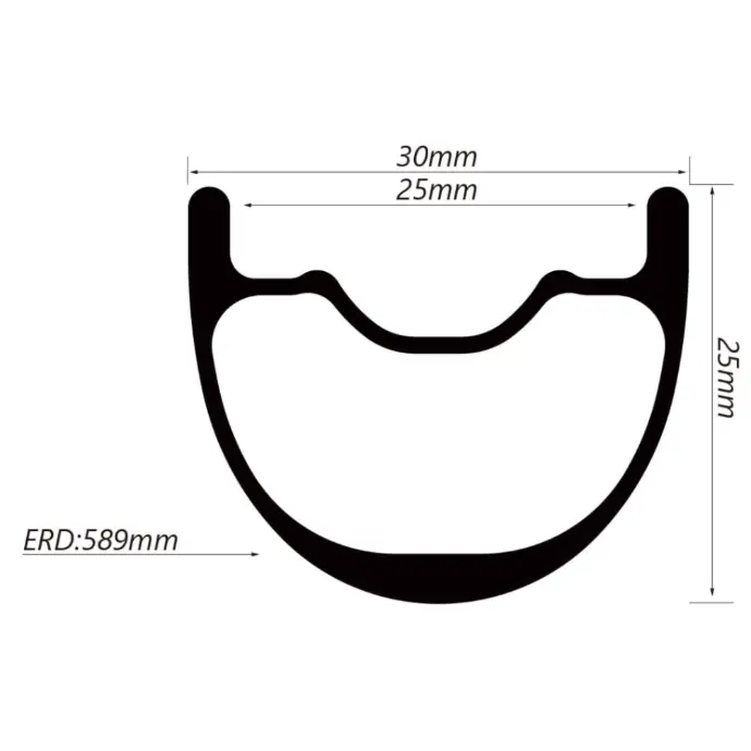 Jante Carbone VTT XC S29C25D25