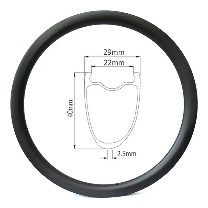 Jante Carbone Route D22-40X