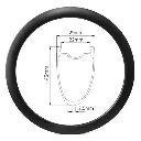 Jante Carbone Route D22-45X