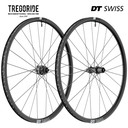 Paire de Roues DTSWISS GR 1600 SPLINE db 25 12/100 Dynamo 
