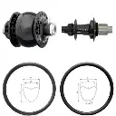 ROUES CARBONE 24 CLINCHER | SON28 | HOPE PRO5