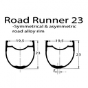 Jante DUKE RR23 PATINS