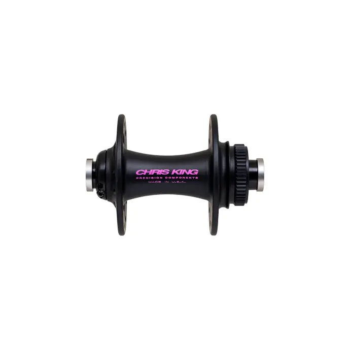 CHRIS KING Moyeu avant R45D (24, Steel, Moyeux : Noir)