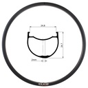 Jante DUKE WR X25 700c