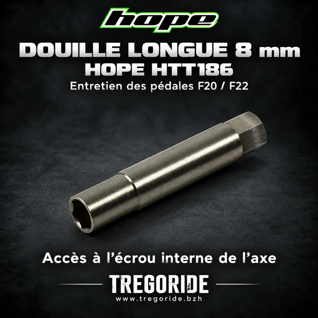 Clé rallonge, douille 8 HOPE HTT186