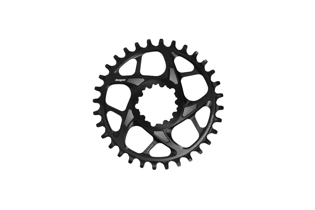 Plateau R22 pour pédalier SRAM Direct Mount 3 Vis HOPE (Noir, 28)