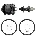 ROUES CARBONE 25 HOOKLESS | SON28 | HOPE PRO5