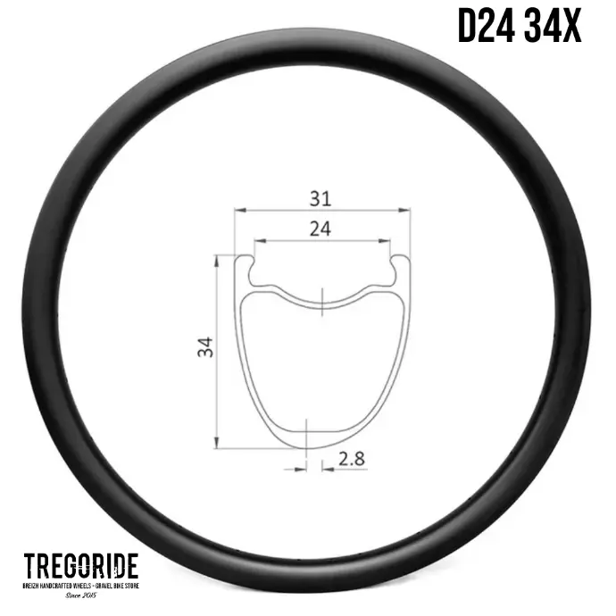 Jante Gravel Carbone D24 34X (24)