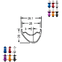 RACE FACE ARC OFFSET 25 | HOPE PRO5