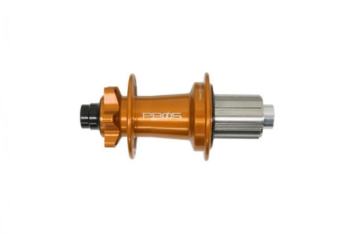 Moyeu HOPE PRO5 Arrière 148 EBike (CRL : HG Steel (9, 10, 11, 12 V, 1er pignon 11 dents), Moyeux : Noir, 6T (6 trous IS))
