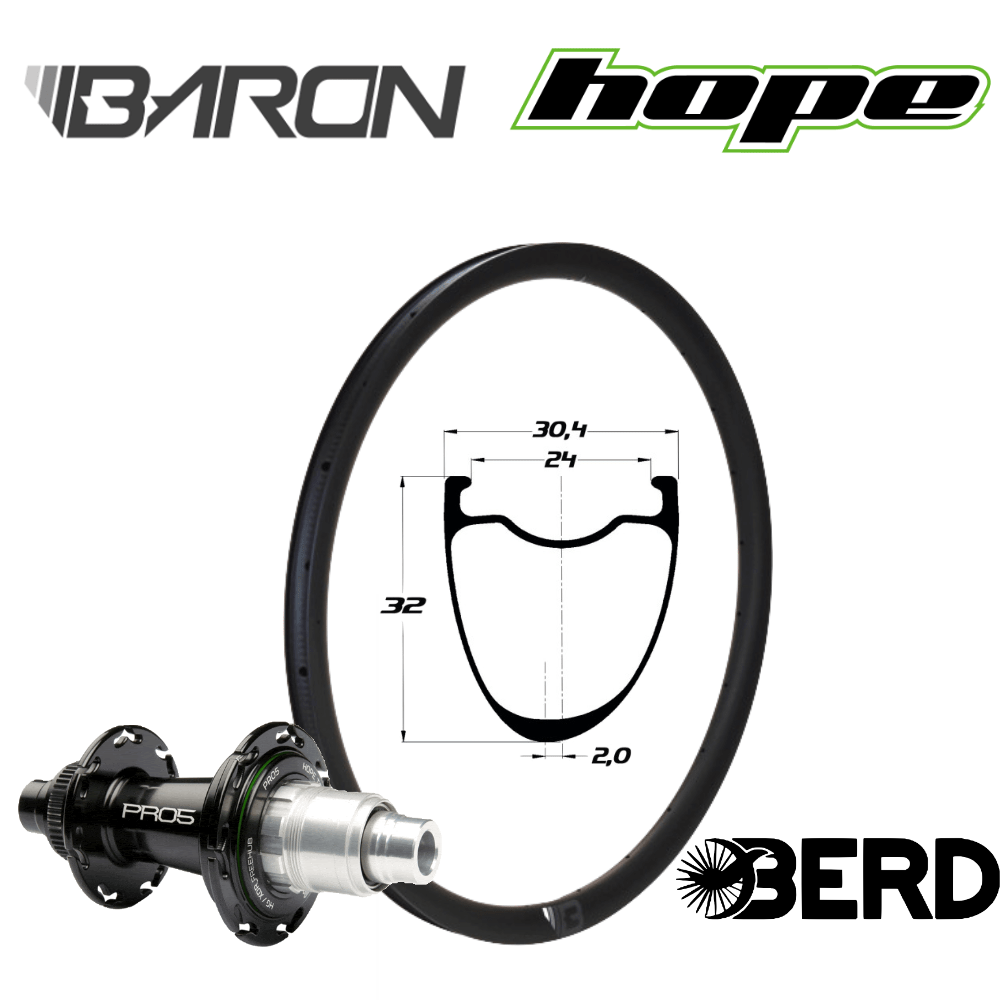 BARON GR32 | HOPE PRO5 | BERD