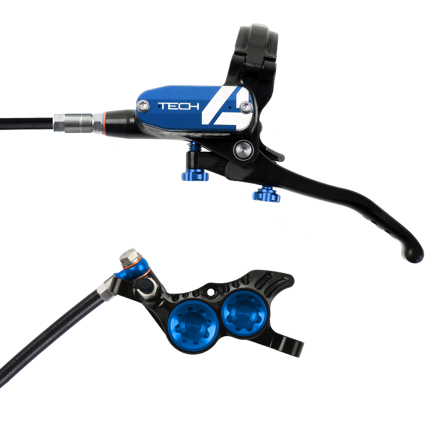 FREINS HOPE TECH4 V4 (GAUCHE/AVANT, STANDARD, Noir/Silver)