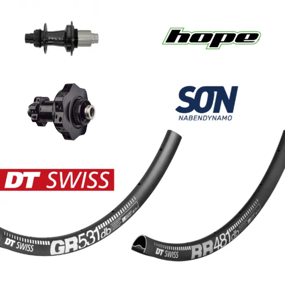 DTSWISS RR481 GR531 | SON29S CL | HOPE PRO5
