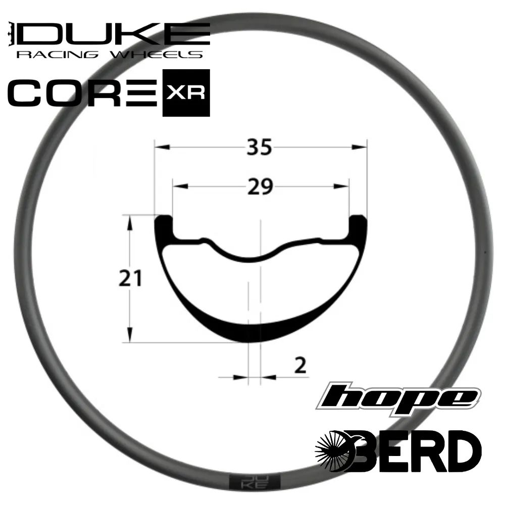 DUKE CORE XR | HOPE PRO5 | BERD