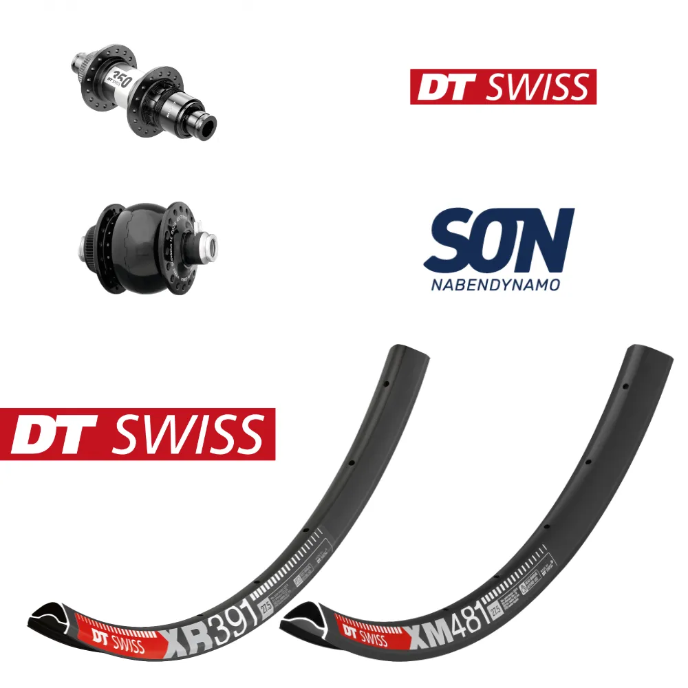 DTSWISS XR391 XM481 | SON28 DT350 36 SL