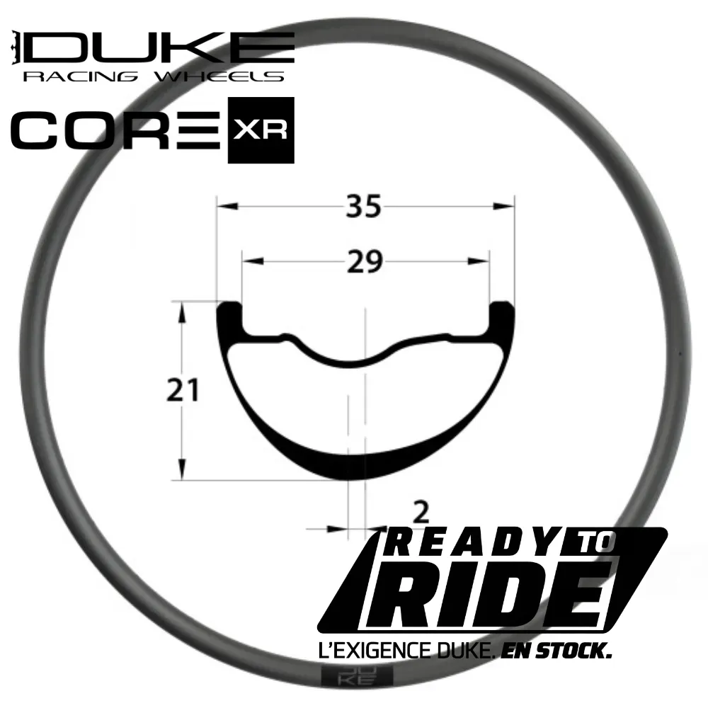 DUKE CORE XR | READY TO RIDE (CRL : XD (11, 12 V, 1er pignon 10 dents))