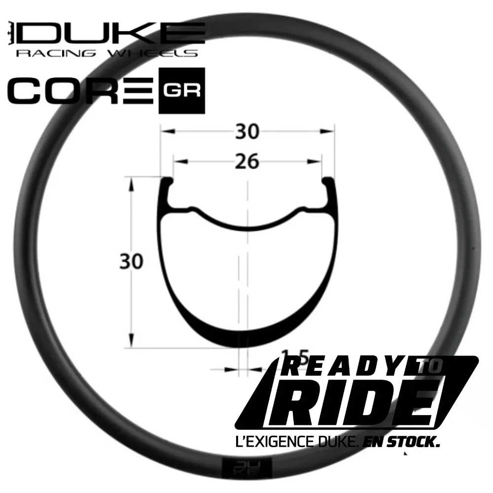 DUKE CORE GR30 | READY TO RIDE (CRL : HG (9, 10, 11, 12 V, 1er pignon 11 dents))