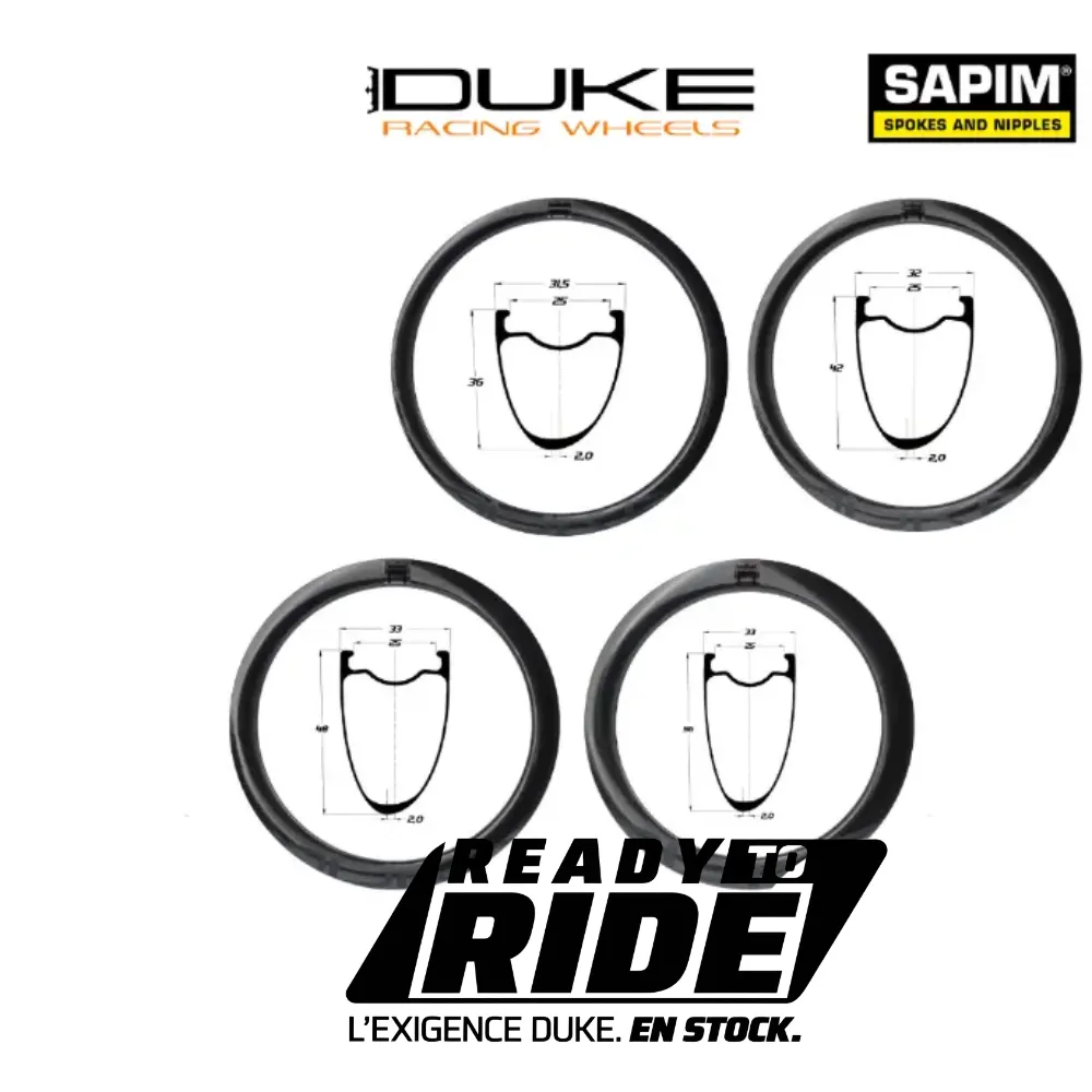 DUKE BACCARA RX | READY TO RIDE (H : 36, CRL : HG (9, 10, 11, 12 V, 1er pignon 11 dents))