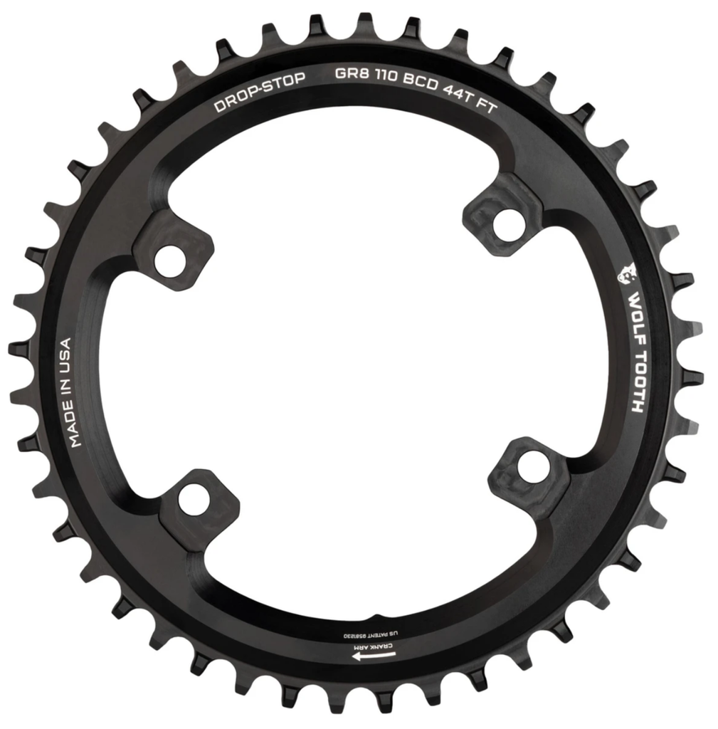 Plateau Asymétrique Shimano GRX WOLF TOOTH 