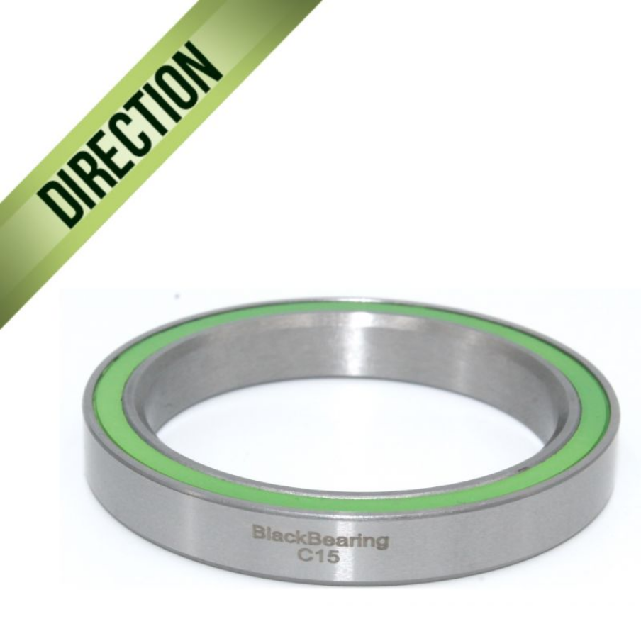 BLACK BEARING C15 Roulement de direction 37 x 48 x 7 mm 45/90