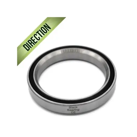 BLACK BEARING D2 Roulement de direction 40 x 52 x 7 mm 45/45