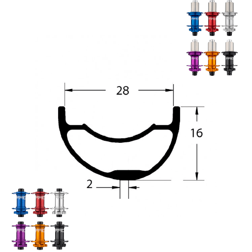 DUKE LUCKY STAR ULTRA 28 | HOPE PRO5