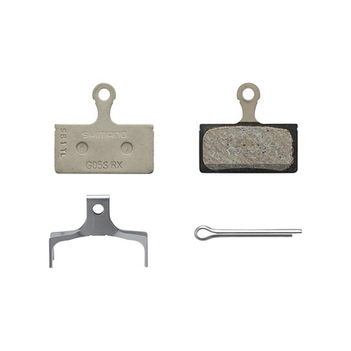 SHIMANO PLAQUETTE DE FREIN À DISQUE BP-G05S-RX RÉSINE SANS AILETTE 1 paire