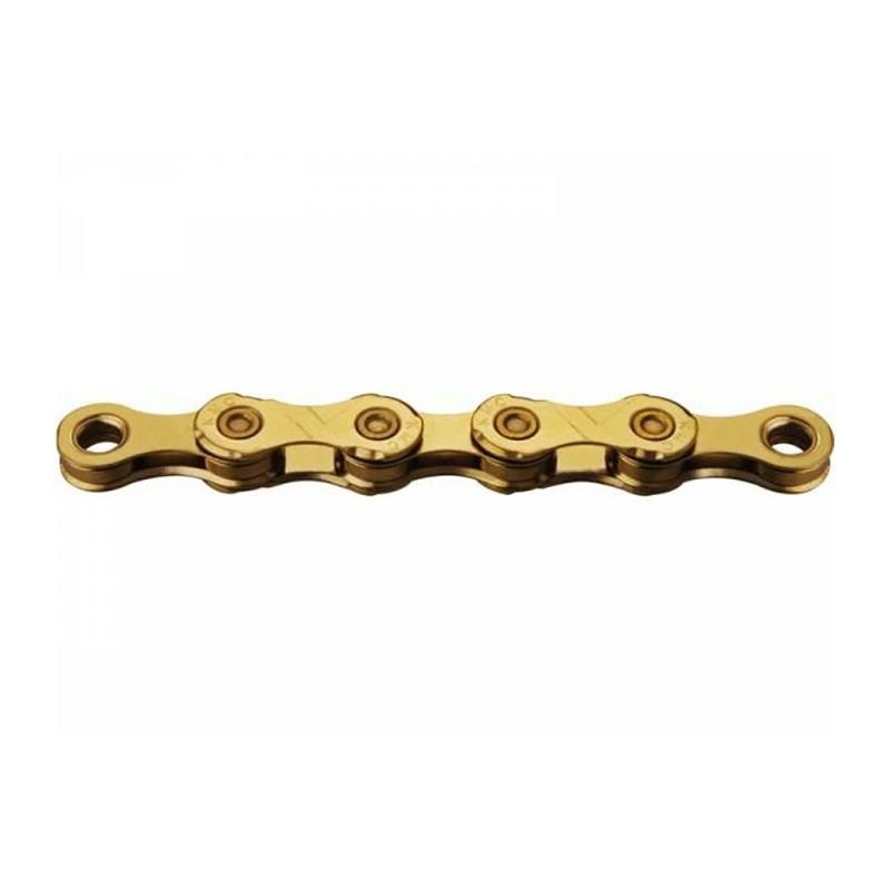 CHAÎNE KMC X12 TI-N 1/2x11/128 126 MAILLONS 12V OR