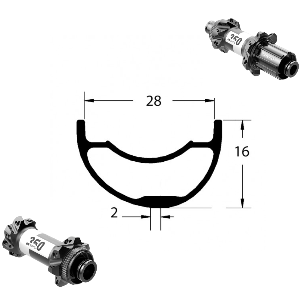 DUKE LUCKY STAR ULTRA 28 | DT350 36SL SP CL