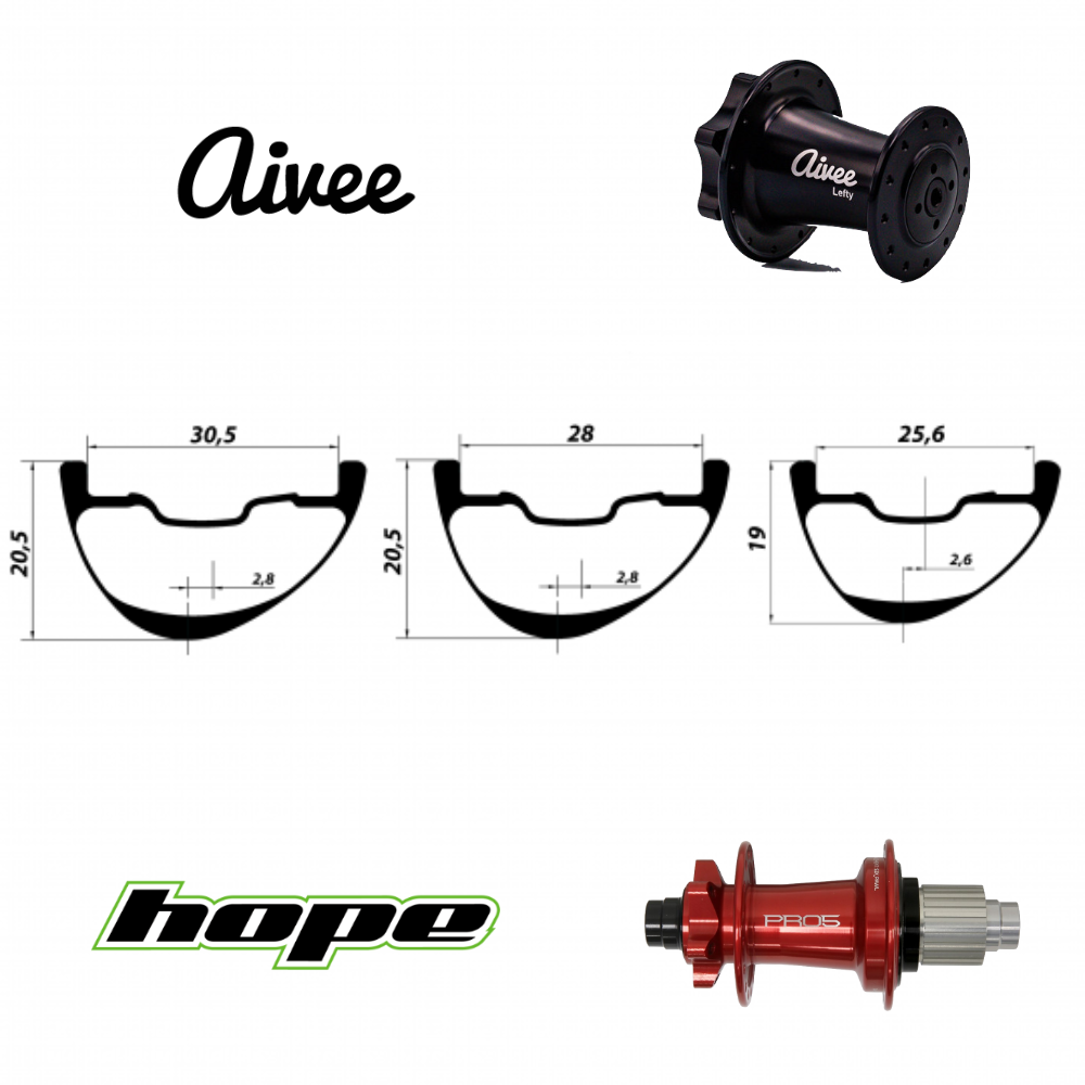 DUKE LUCKY JACK SLS4 | AIVEE LEFTY | HOPE PRO5