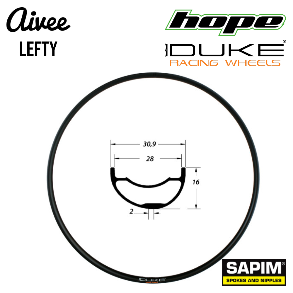 DUKE Lucky Star Ultra 28 | AIVEE LEFTY HOPE PRO5
