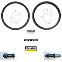 ROUES CARBONE 25 HOOKLESS | ERASE