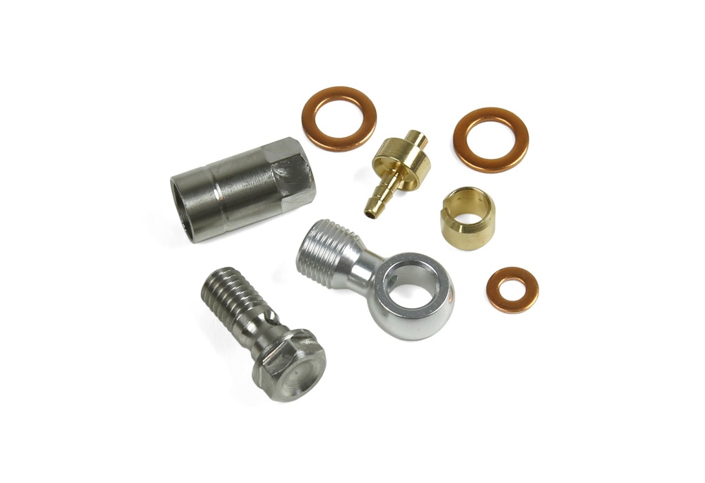 90 Deg Connector Complete - 5Mm Black HOPE HBSPC34