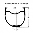 Jante DUKE WR25 650b