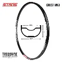 Jante NOTUBES CREST MK3 29