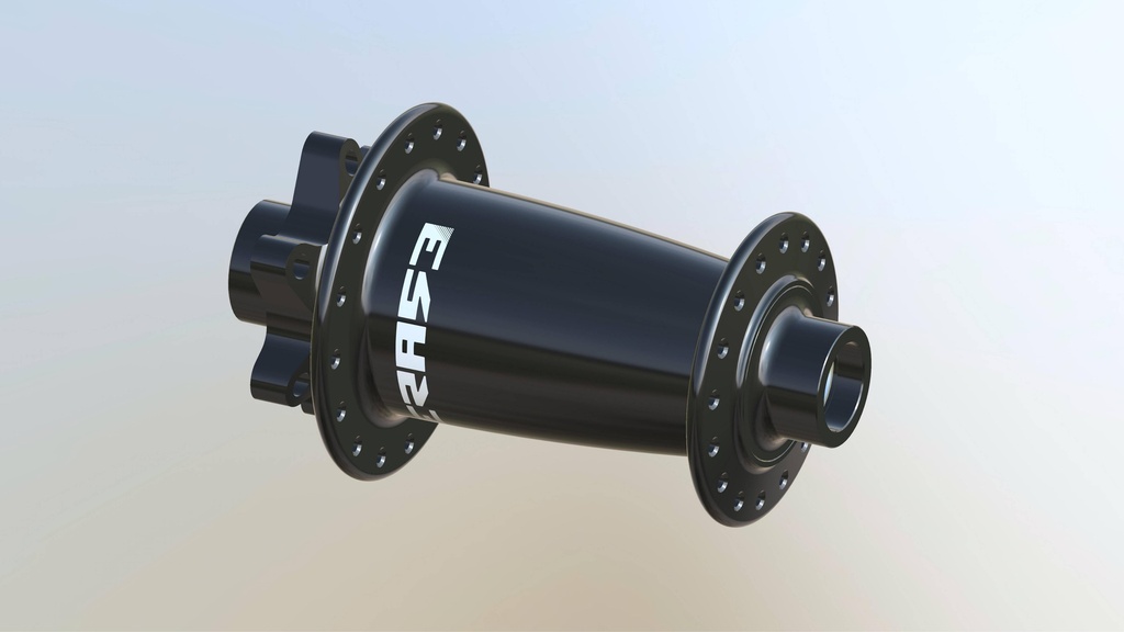 Moyeu ERASE VTT Avant 6T (28, Moyeu : noir)