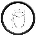 Jante Carbone Route D21-38