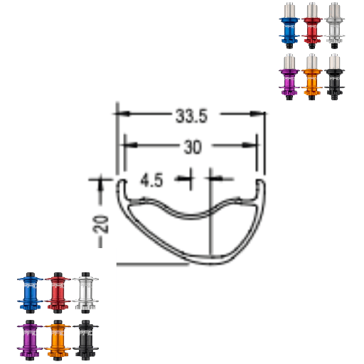 RACE FACE ARC OFFSET 30 | HOPE PRO5