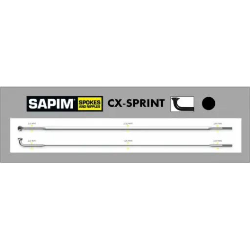 Rayon SAPIM CXSPRINT J-Bend (Coudé)