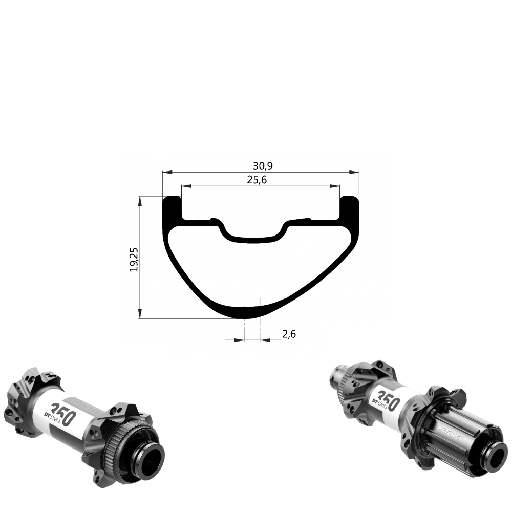DUKE LUCKY JACK 3K RF | DT350 36SL SP28 CL Boost