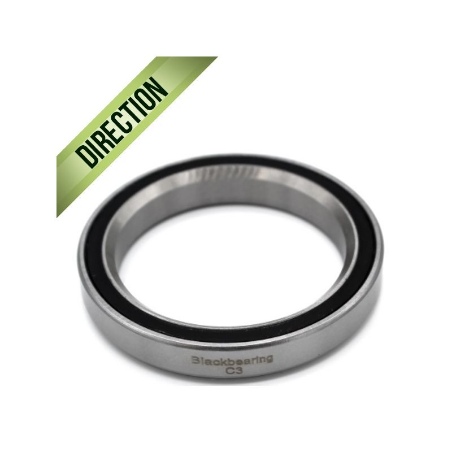 BLACK BEARING C3 Roulement de direction 37 x 49 x 7 mm 45/45